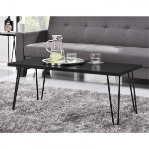 Owen Retro Wooden Furniture Black Oak Coffee Table Owen Retro Wooden Furniture Black Oak Coffee Table