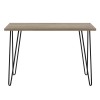 Owen Retro Wooden Furniture Rustic Oak Desk