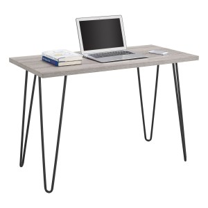 Owen Retro Wooden Furniture Grey Oak Home Office Study Desk Owen Retro Wooden Furniture Grey Oak Home Office Study Desk