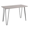 Owen Retro Wooden Furniture Grey Oak Home Office Study Desk