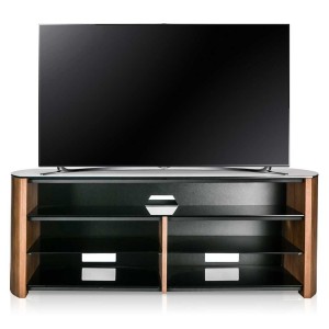 Alphason Wooden Furniture Finewoods  Soundbar TV Stand for up to 60"  in Walnut Alphason Wooden Furniture Finewoods  Soundbar TV Stand for up to 60"  in Walnut