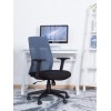 Alphason Office Furniture Laguna Fabric and Mesh Back Chair in Grey