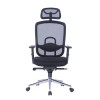 Alphason Office Furniture Miami Black Mesh Back Chair