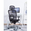 Alphason Office Furniture Miami Black Mesh Back Chair
