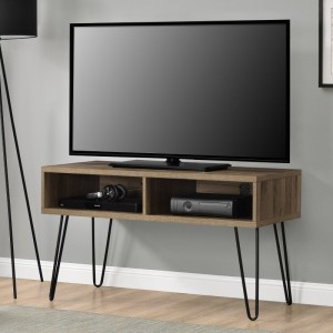 Owen Retro Wooden Furniture Walnut 2 Shelves TV Stand Owen Retro Wooden Furniture Walnut 2 Shelves TV Stand