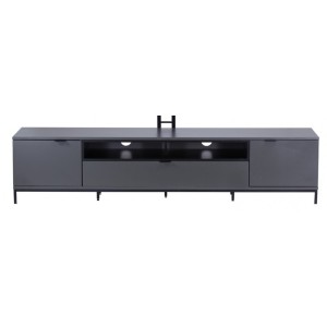 Alphason Furniture Chaplin Charcoal Open Shelf TV Cabinet Alphason Furniture Chaplin Charcoal Open Shelf TV Cabinet