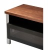 Alphason Furniture Regent Walnut Veneer Wood TV Cabinet