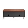 Alphason Furniture Regent Walnut Veneer Wood TV Cabinet