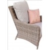 Signature Weave Garden Furniture Alexandra Grey Rattan 2 Seat Sofa Set