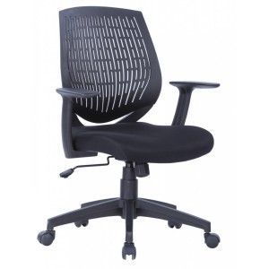 Alphason Furniture Malibu Black Fabric Seat Office Chair Alphason Furniture Malibu Black Fabric Seat Office Chair