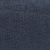 Alphason Furniture Novogratz Bowen Blue Corner Sofa with Contrast Welting