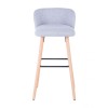 Alphason Furniture Claremont Grey Bar Stool ABS2169GRY