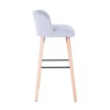 Alphason Furniture Claremont Grey Bar Stool ABS2169GRY