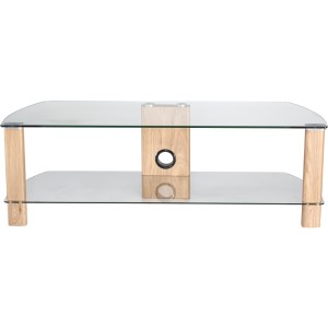 Alphason Furniture Century Light Oak Glass Top TV Stand Alphason Furniture Century Light Oak Glass Top TV Stand