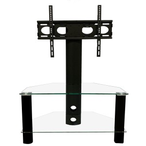 Alphason Furniture Century Black 2 Shelf TV Stand with Bracket Alphason Furniture Century Black 2 Shelf TV Stand with Bracket