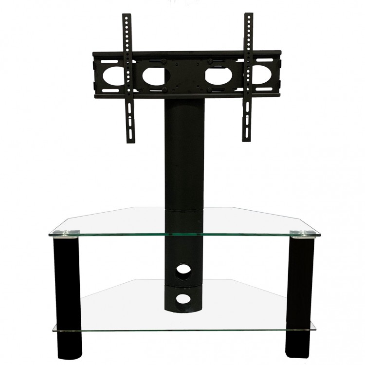 Alphason Furniture Century Black 2 Shelf TV Stand with Bracket