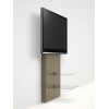 Alphason Furniture Mercury Oak Wall Mounted TV Stand