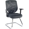 Alphason Furniture Atlanta Black Mesh Fabric Office Chair