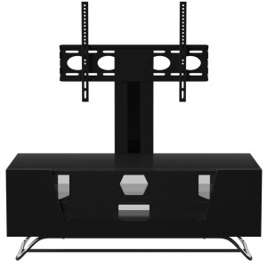 Alphason Furniture Chromium Black TV Cabinet with Bracket Alphason Furniture Chromium Black TV Cabinet with Bracket