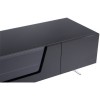 Alphason Furniture Chromium Cab Black TV Cabinet