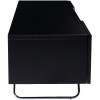 Alphason Furniture Chromium Cab Black TV Cabinet