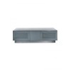 Alphason Furniture Element Modular Grey Glass Top TV Stand