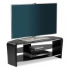 Alphason Furniture Francium Black 2 Shelf TV Stand