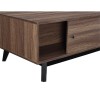 Vaughn Wooden Furniture 1 Door 2 Shelves Coffee Table