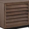 Vaughn Wooden Furniture Walnut Bedside Table