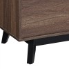 Vaughn Wooden Furniture Walnut Bedside Table