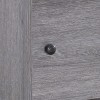 Vaughn Wooden Furniture Grey Bedside Table