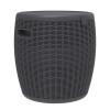 Royalcraft Garden Furniture Rattan Weave Effect  Black Ice Bucket