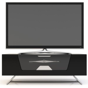 Alphason Furniture Chromium Black 2 Shelves TV Stand Alphason Furniture Chromium Black 2 Shelves TV Stand