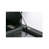 Alphason Furniture Element Modular Glass Top Black TV Stand