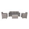 Royalcraft Garden Furniture Grey 4 piece Conversation Set