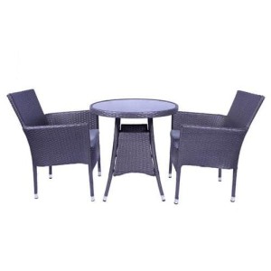 Royalcraft Garden Furniture Malaga 2 Seater Fixed Bistro Set Royalcraft Garden Furniture Malaga 2 Seater Fixed Bistro Set
