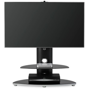 Alphason Furniture Osmium Black TV Stand With Swivel Bracket Alphason Furniture Osmium Black TV Stand With Swivel Bracket