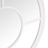 Florence Furniture Round Window Mirror White MR06-W