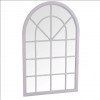 Florence Furniture Small Arched Window Mirror Grey MR08-G