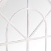 Florence Furniture Small Arched Window Mirror White MR08-W