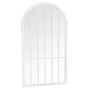 Florence Furniture Large Arched Window Mirror White Florence Furniture Large Arched Window Mirror White MR09-W