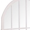 Florence Furniture Large Arched Window Mirror White MR09-W