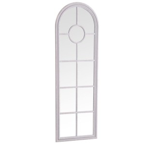 Florence Furniture Narrow Arched Window Mirror Grey Florence Furniture Narrow Arched Window Mirror Grey MR10-G