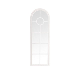 Florence Furniture Narrow Arched Window Mirror White Florence Furniture Narrow Arched Window Mirror White MR10-W