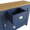 Wittenham Blue Painted Furniture Large Sideboard