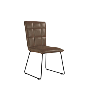 Metro Industrial Furniture Pair Of Panel Back Chair With Angled Legs Metro Industrial Furniture Pair Of Panel Back Chair With Angled Legs