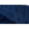 Mark Harris Furniture New England Blue Velvet 2 Seater Sofa