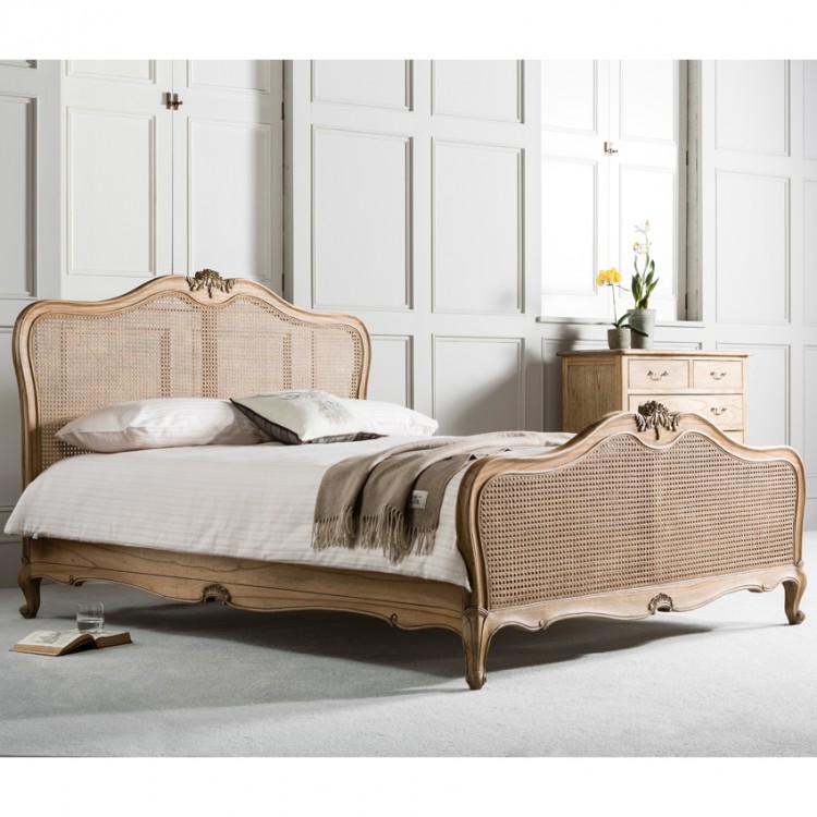 Hammersmith Furniture 5ft King Size Cane Bed Weathered 5055299491874