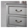 Hammersmith Furniture Silver Painted Bedside Table 5055999224017