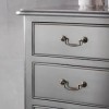 Hammersmith Silver Painted Furniture 5 Drawer Chest 5055999223935